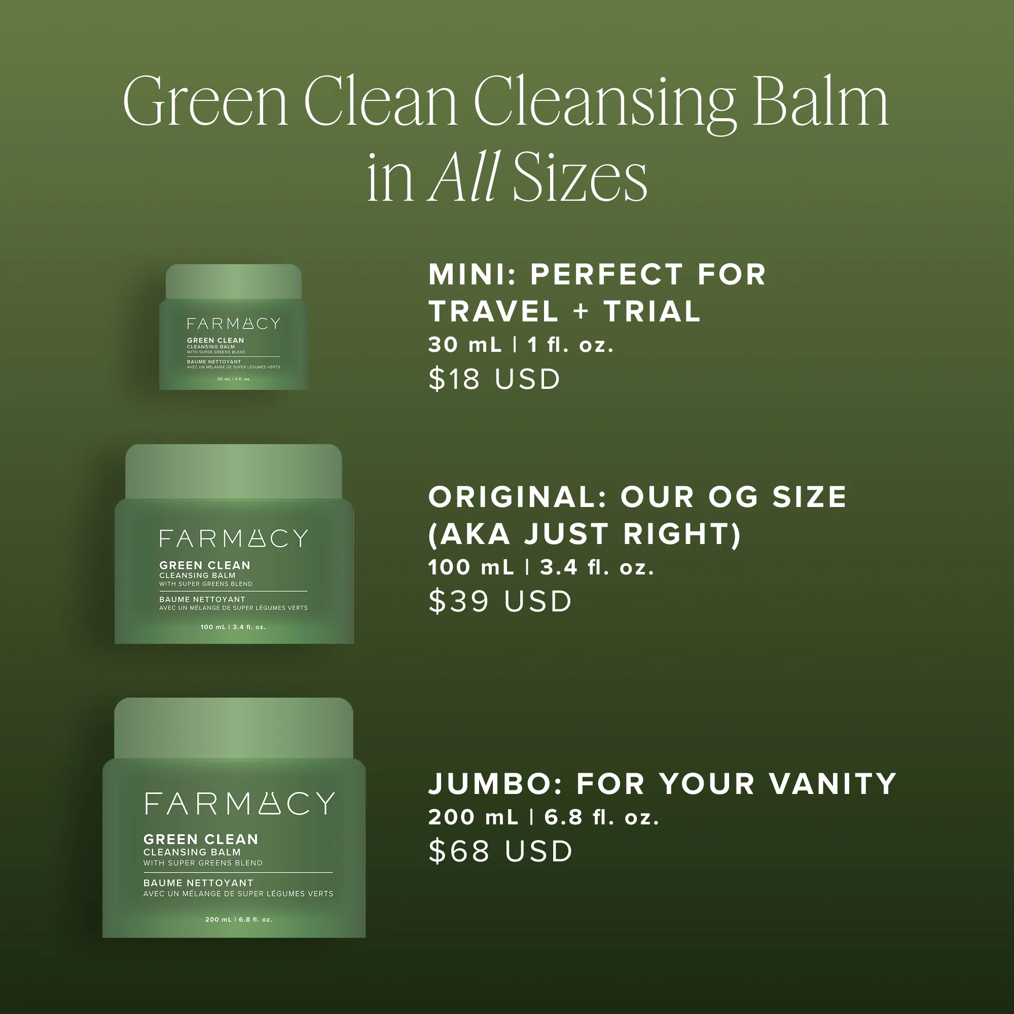 Green Clean Cleansing Balm Travel Size - Image 10