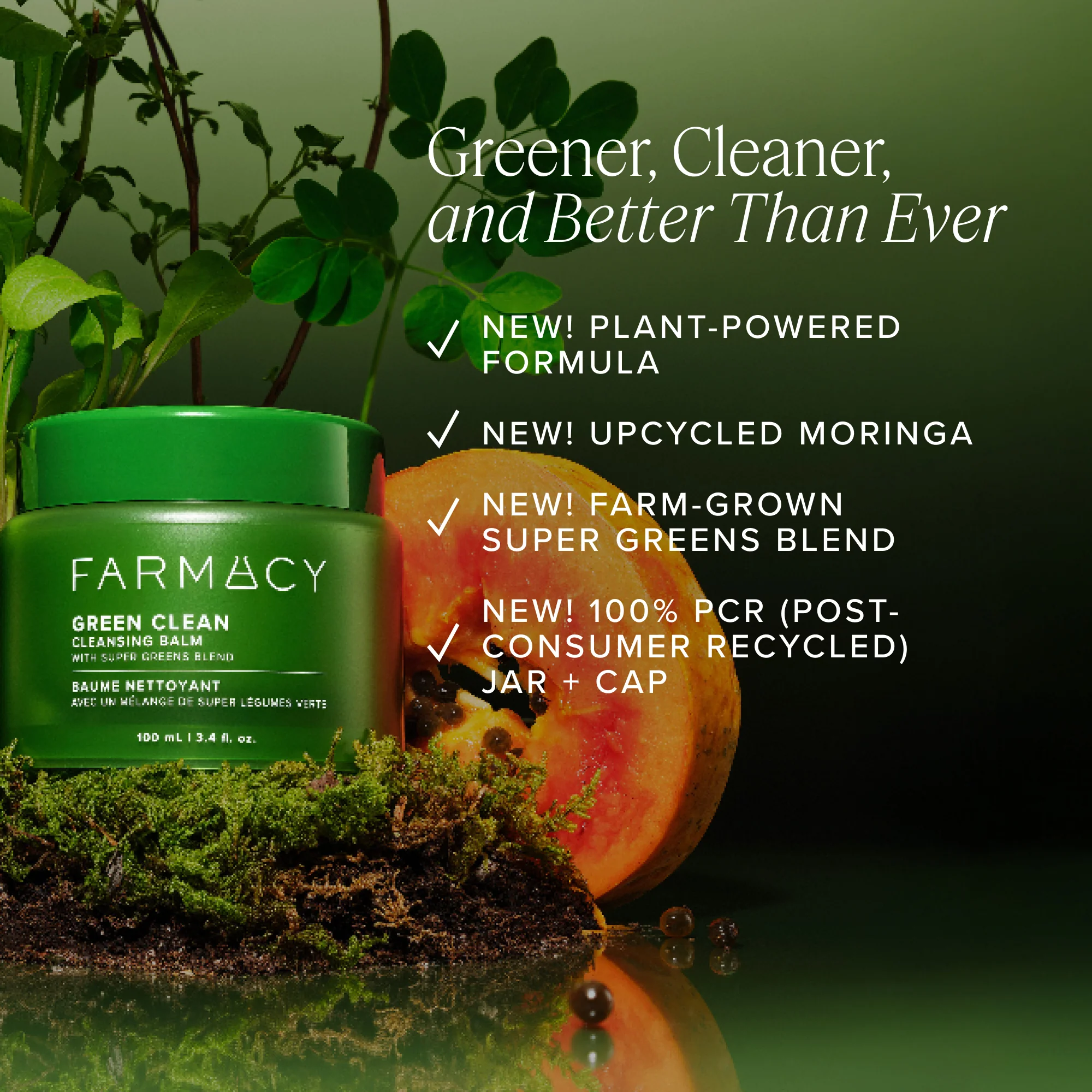 Green Clean Cleansing Balm Travel Size - Image 6