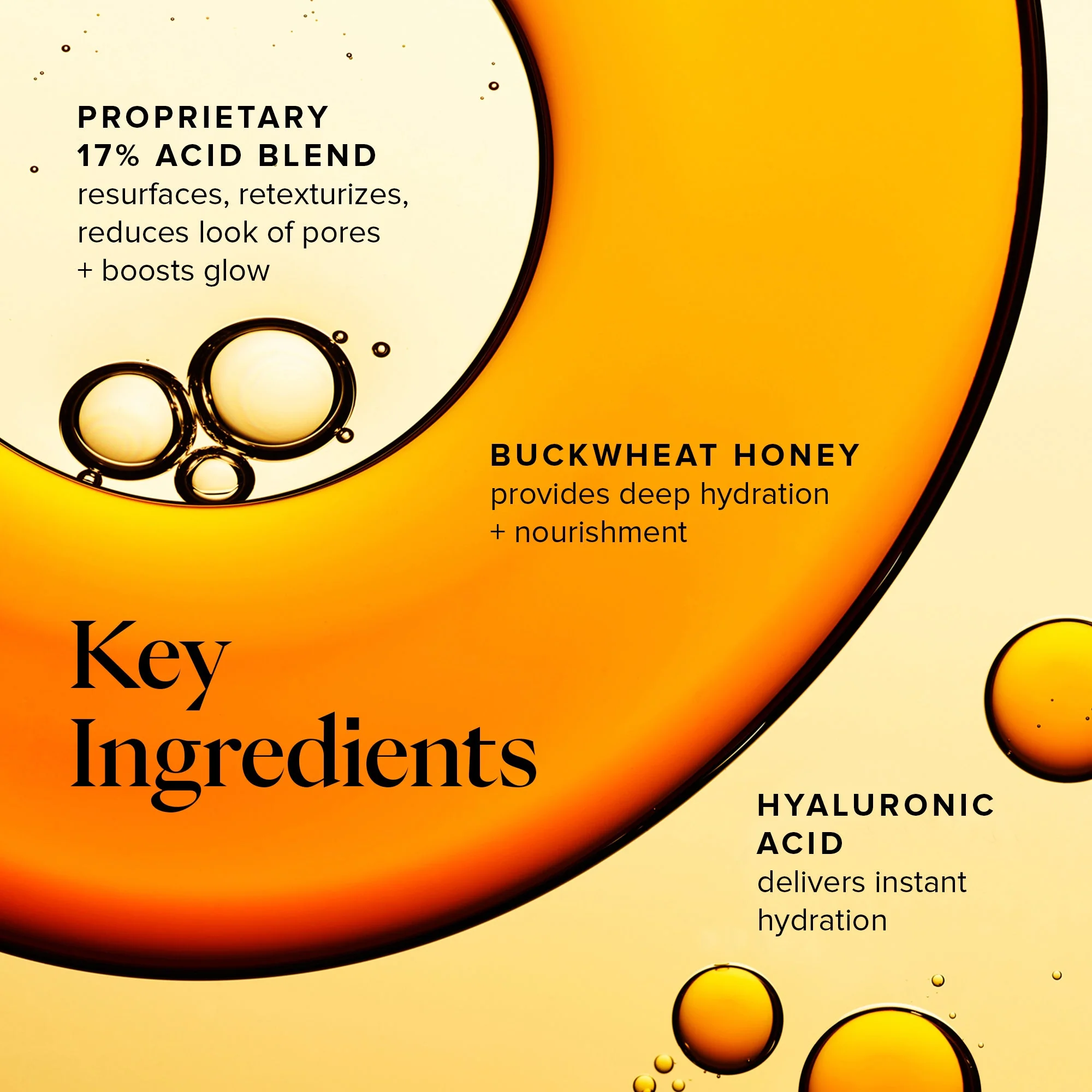 Honey Glow 17% AHA + BHA Resurfacing Acid Serum - Image 7